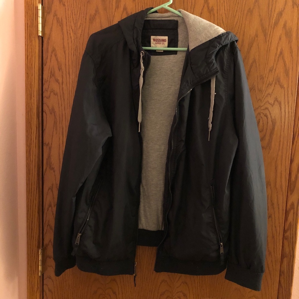 Navy Rain Jacket